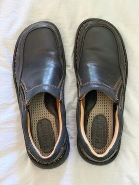 Born Blast III Men’s Black Slip On Leather Shoes Size 9